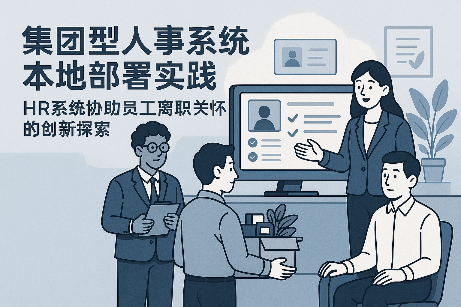 集团型人事系统本地部署实践：HR系统协助员工离职关怀的创新探索