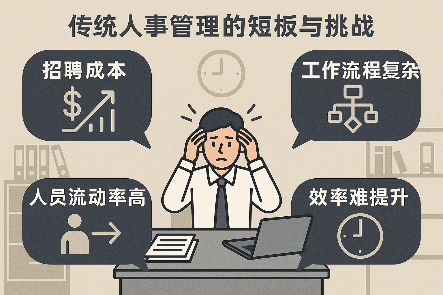 传统人事管理的短板与挑战