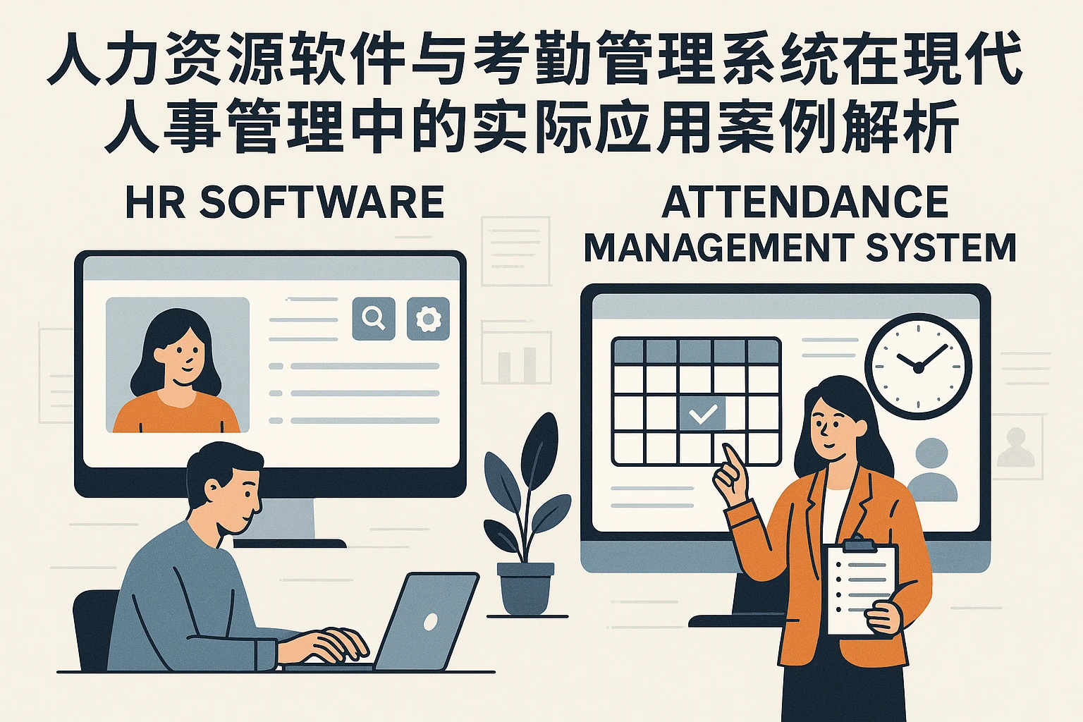 人力资源软件与考勤管理系统在现代人事管理中的实际应用案例解析