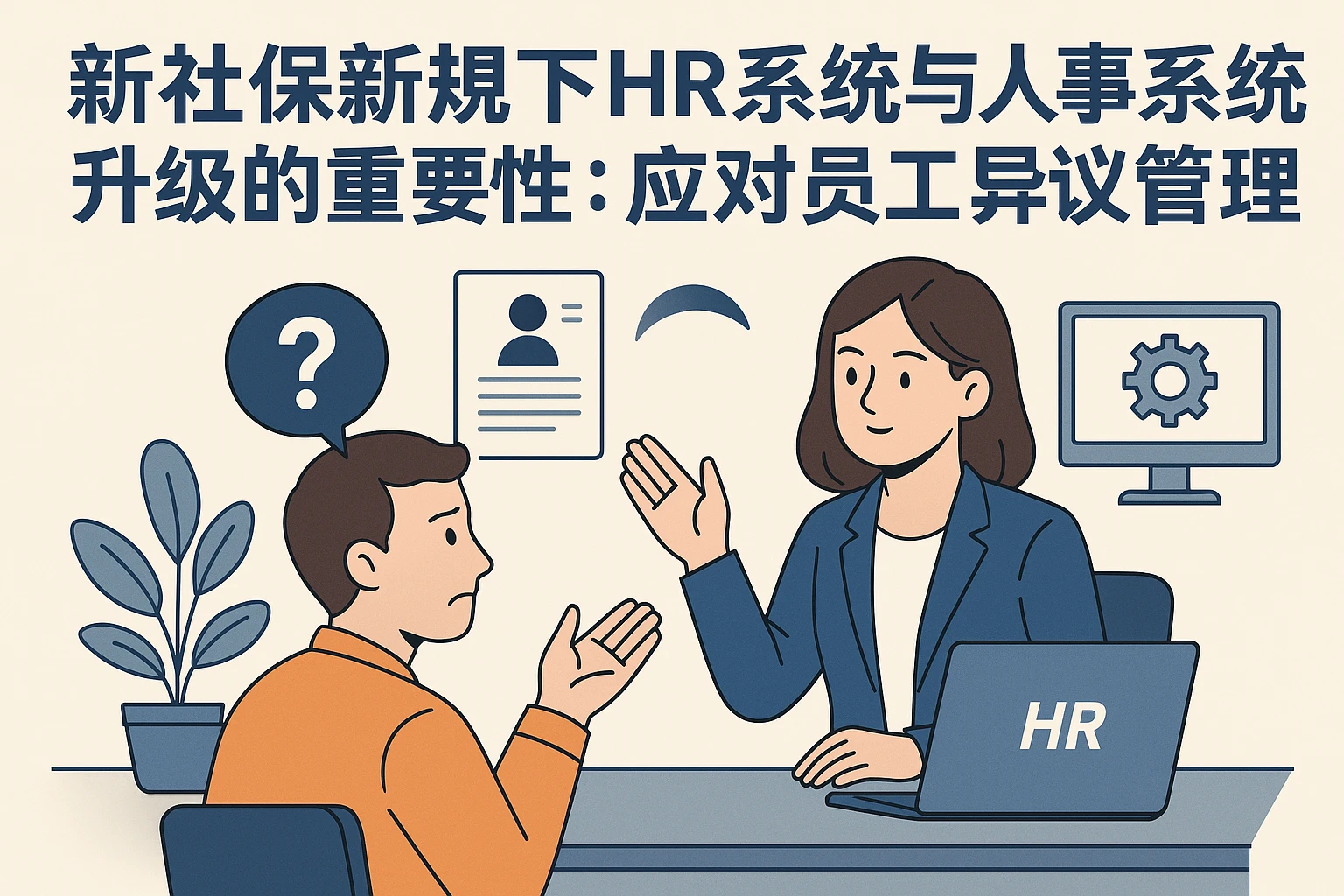 新社保新规下HR系统与人事系统升级的重要性：应对员工异议的智慧管理