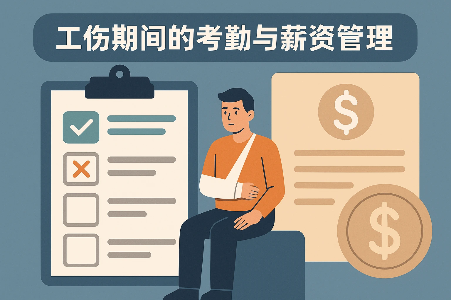 工伤期间的考勤与薪资管理