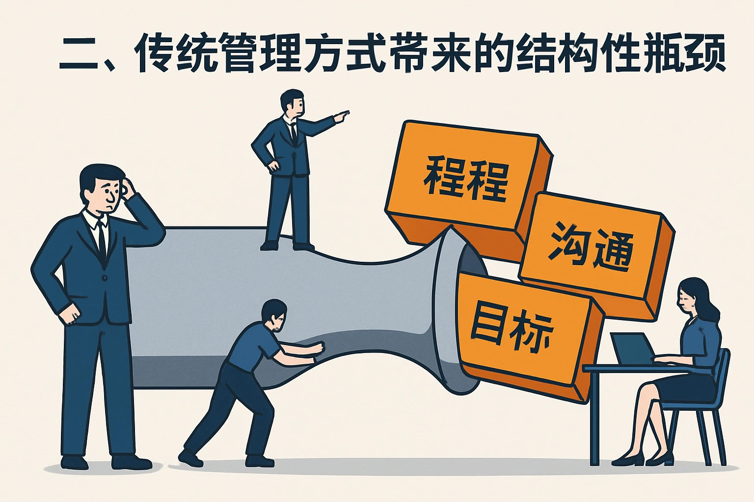 二、传统管理方式带来的结构性瓶颈