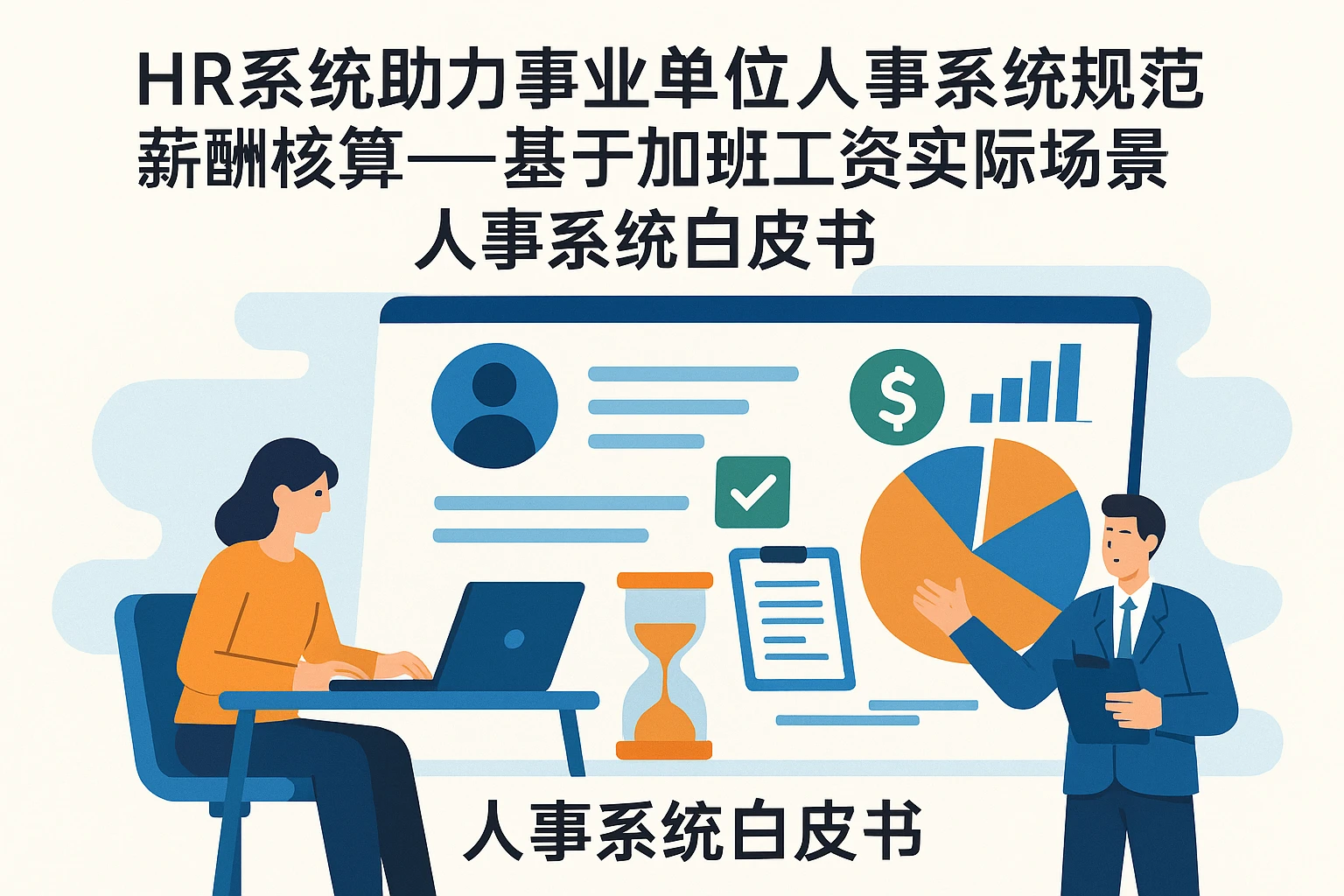 HR系统助力事业单位人事系统规范薪酬核算——基于加班工资实际场景的人事系统白皮书
