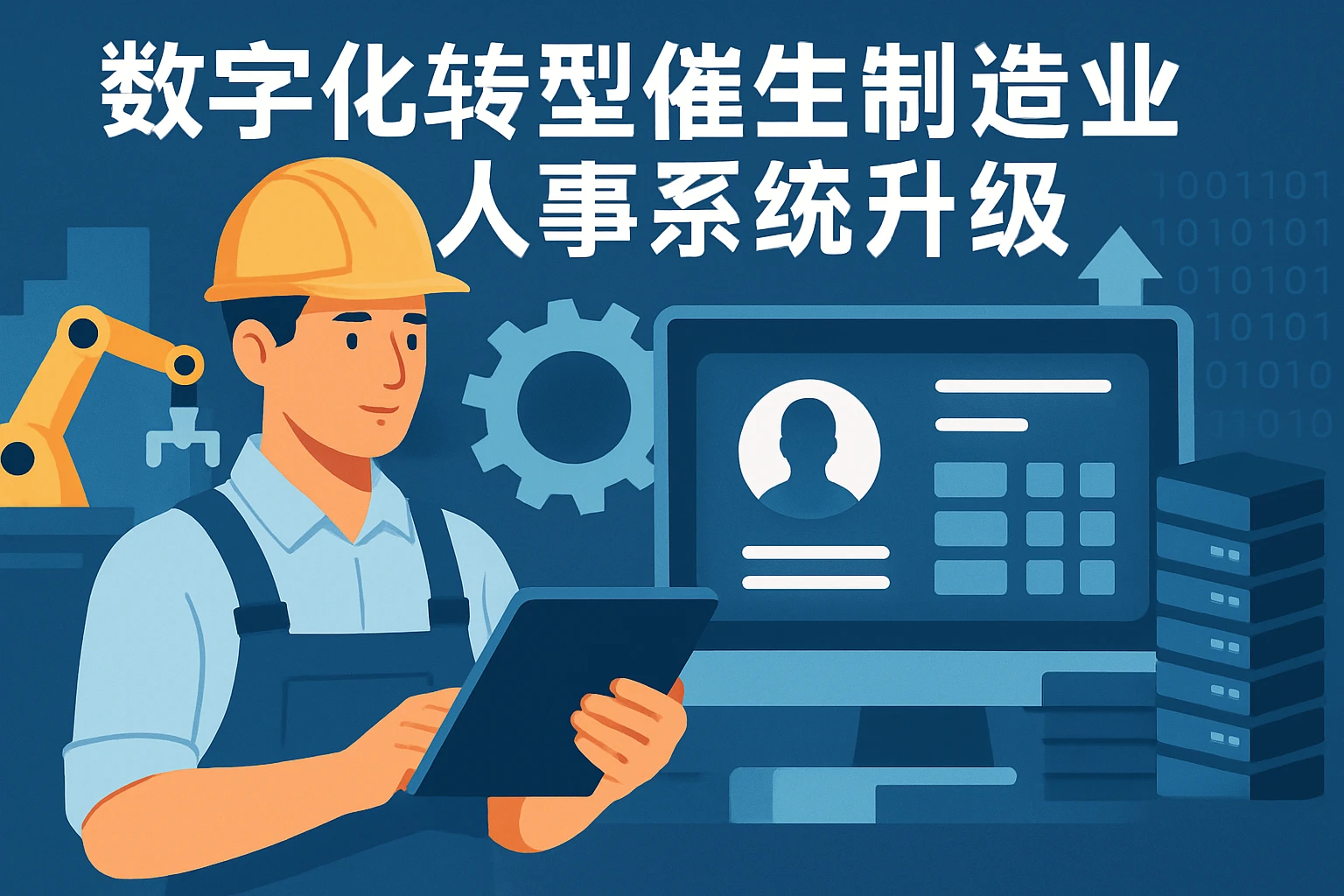 数字化转型催生制造业人事系统升级