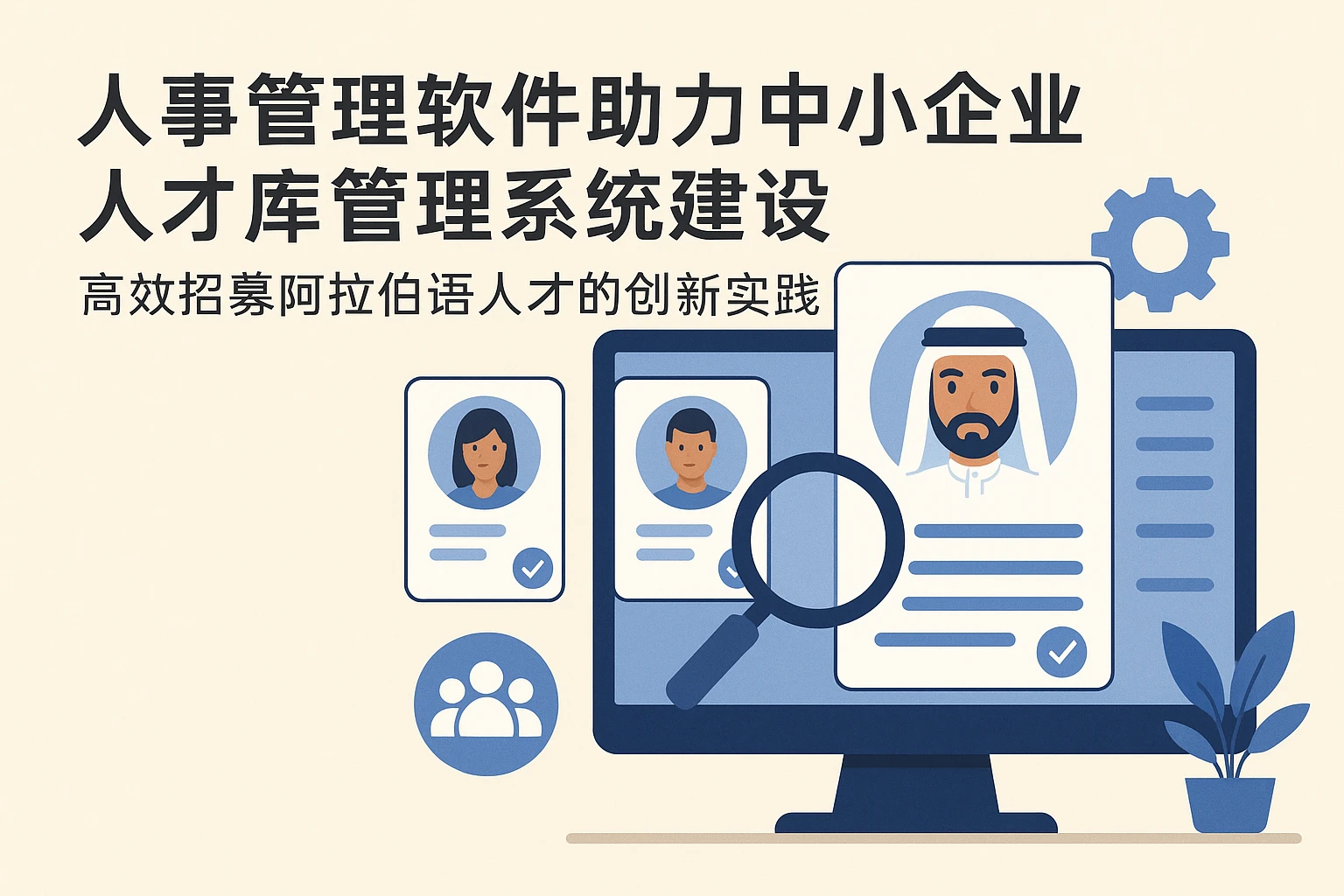 人事管理软件助力中小企业人才库管理系统建设——高效招募阿拉伯语人才的创新实践