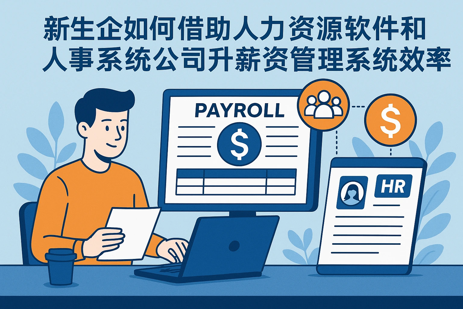 新生企业如何借助人力资源软件和人事系统公司提升薪资管理系统效率