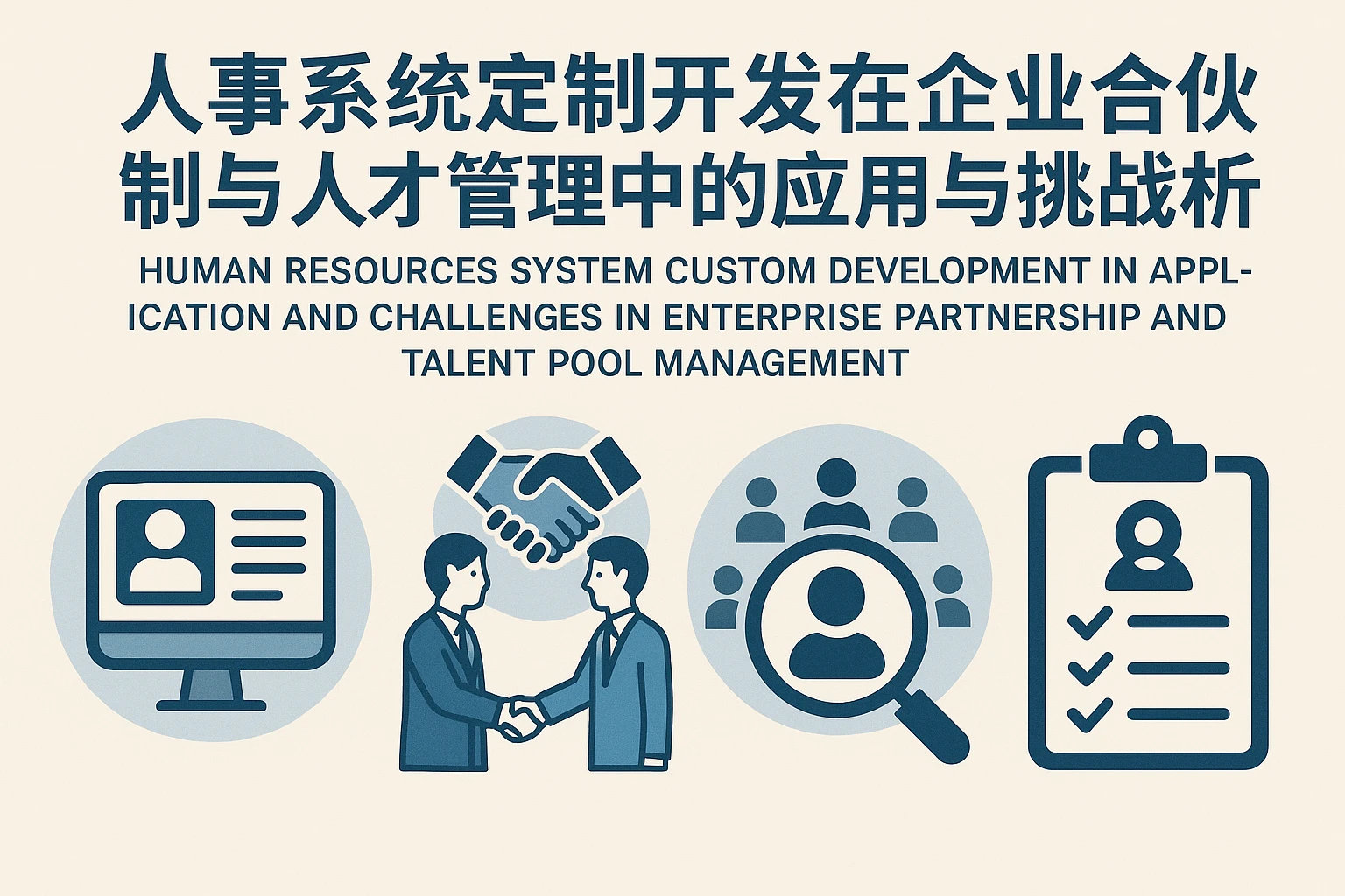 人事系统定制开发在企业合伙制与人才库管理中的应用与挑战分析