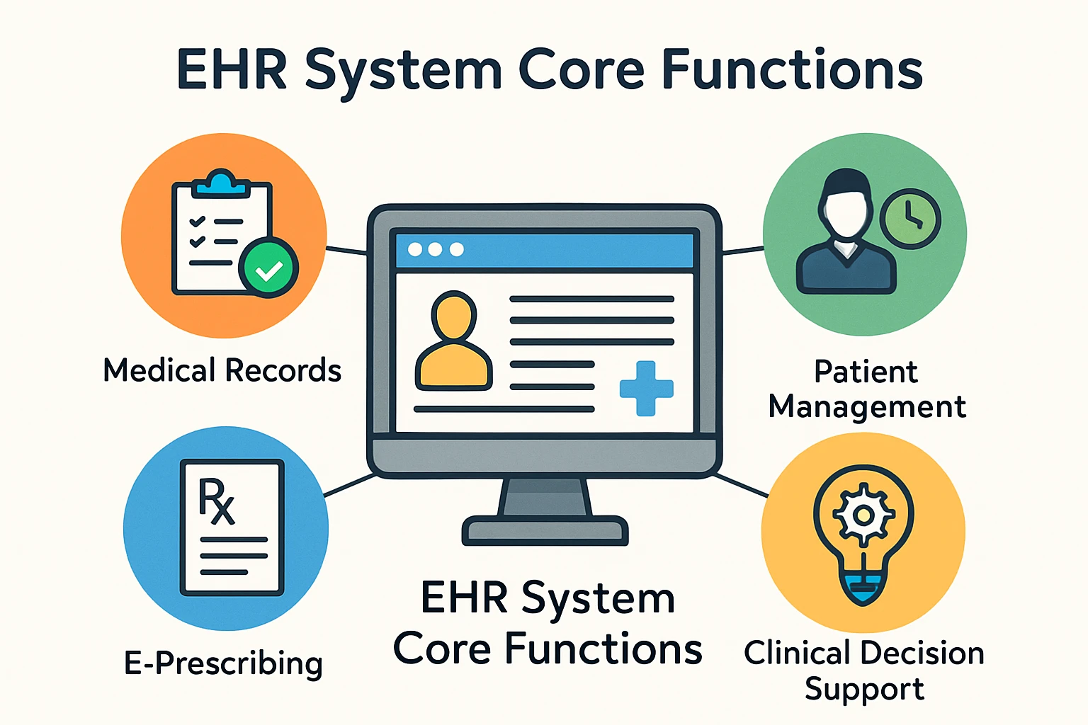 EHR系统的核心功能
