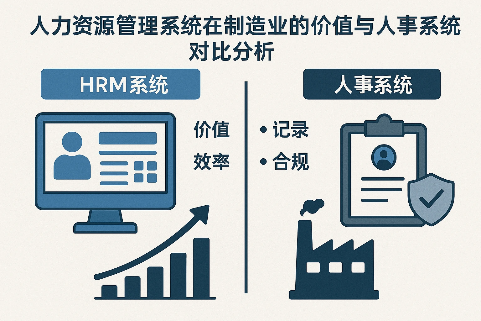 人力资源管理系统在制造业的价值与人事系统对比分析