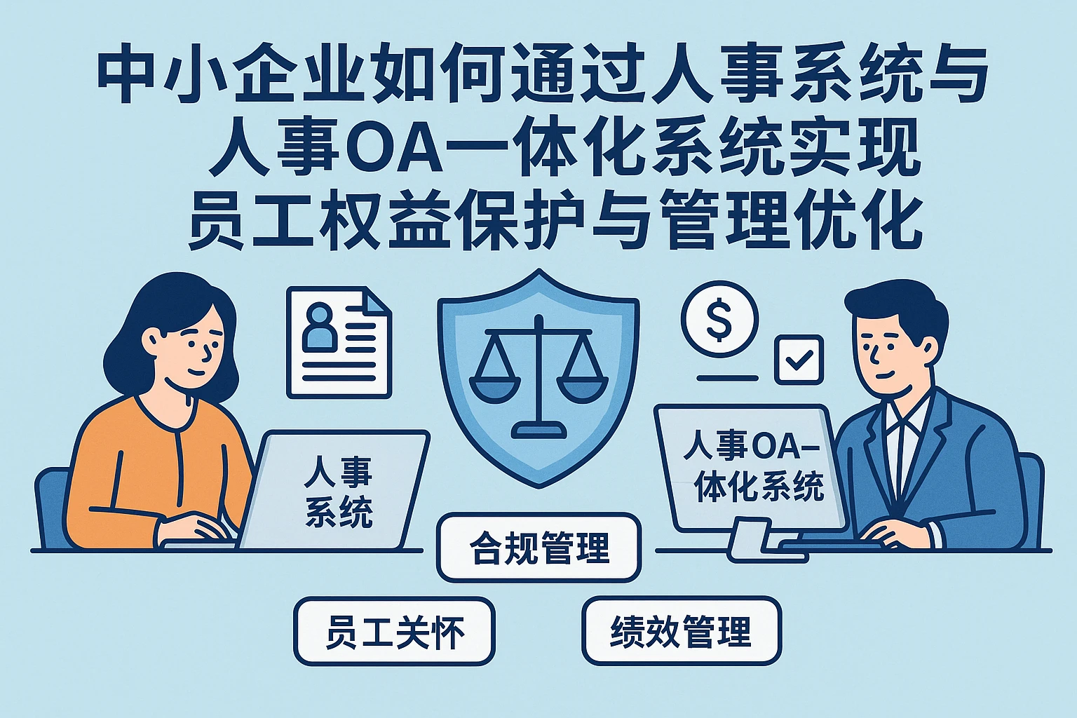 中小企业如何通过人事系统与人事OA一体化系统实现员工权益保护与管理优化