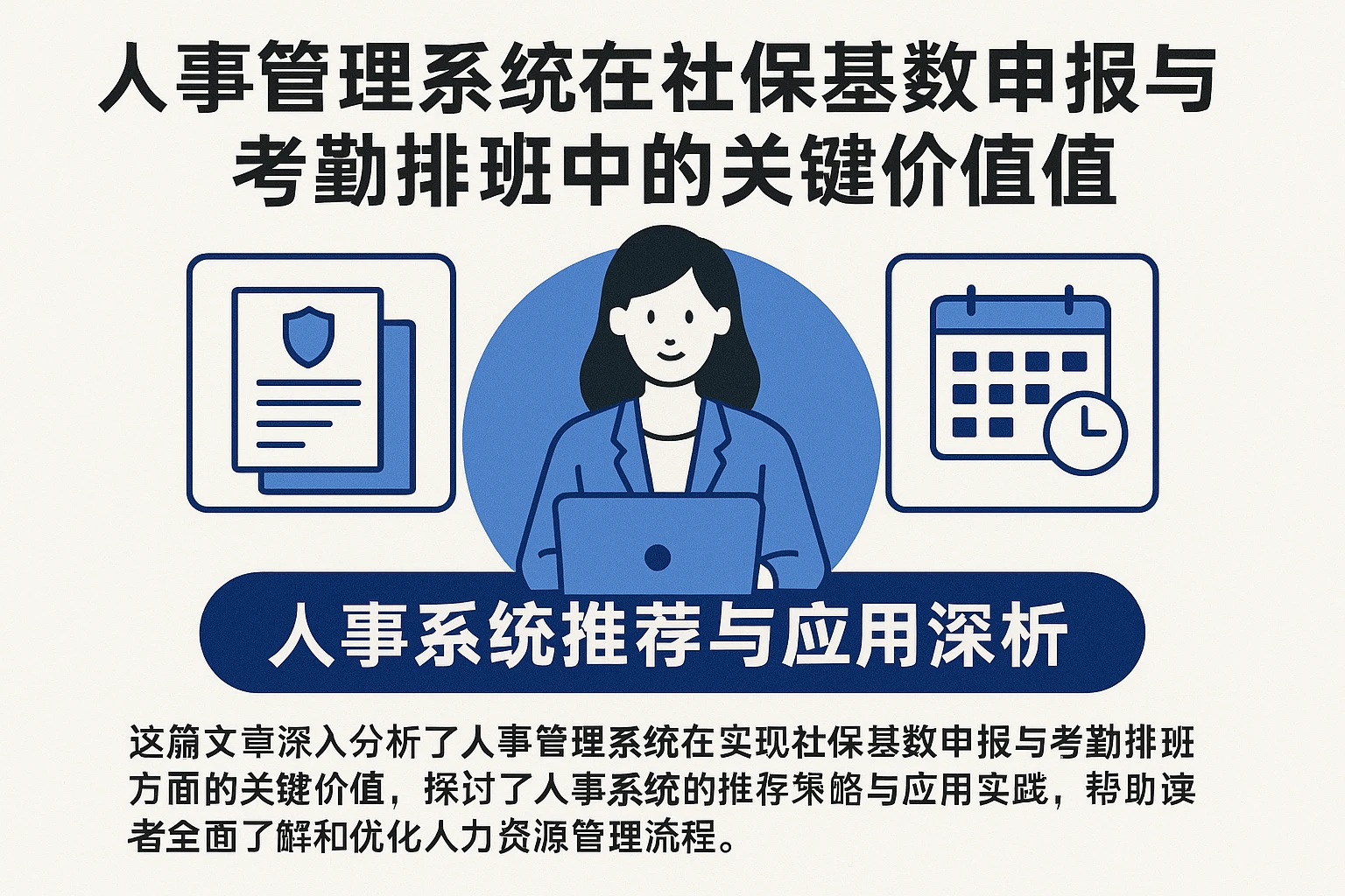 人事管理系统在社保基数申报与考勤排班中的关键价值——人事系统推荐与应用深析