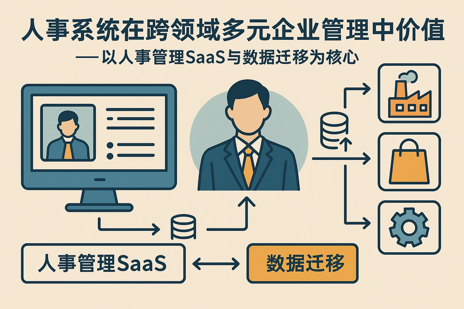人事系统在跨领域多元企业管理中的价值——以人事管理SaaS与数据迁移为核心