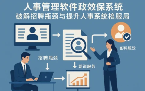 人事管理软件与绩效考评系统：破解招聘瓶颈与提升人事系统培训服务的关键