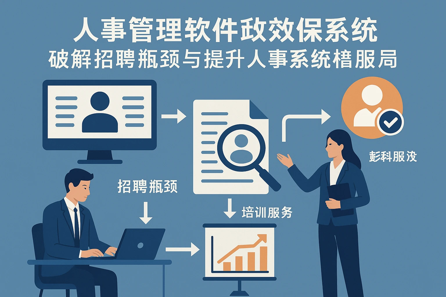 人事管理软件与绩效考评系统：破解招聘瓶颈与提升人事系统培训服务的关键