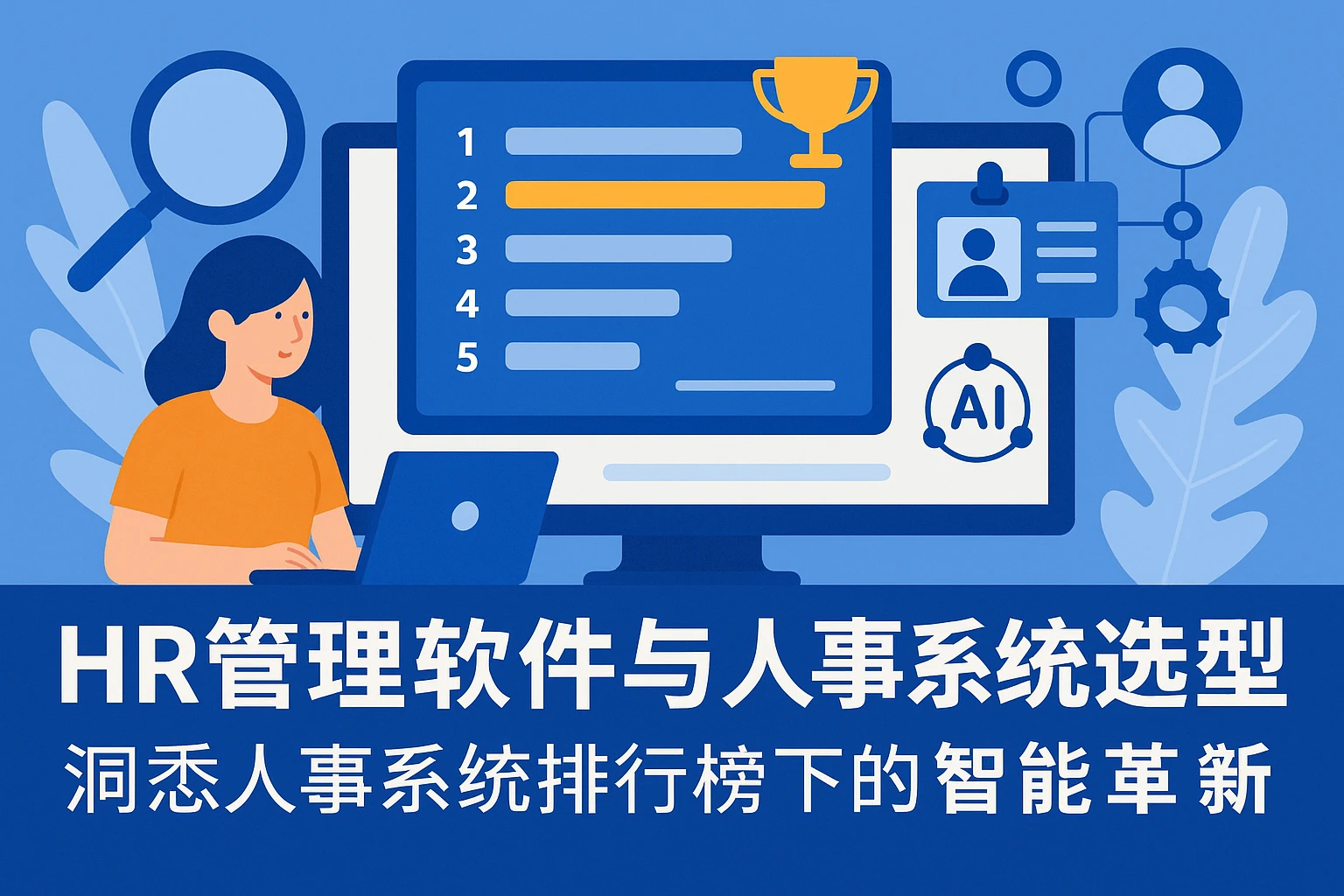 HR管理软件与人事系统选型——洞悉人事系统排行榜下的智能革新