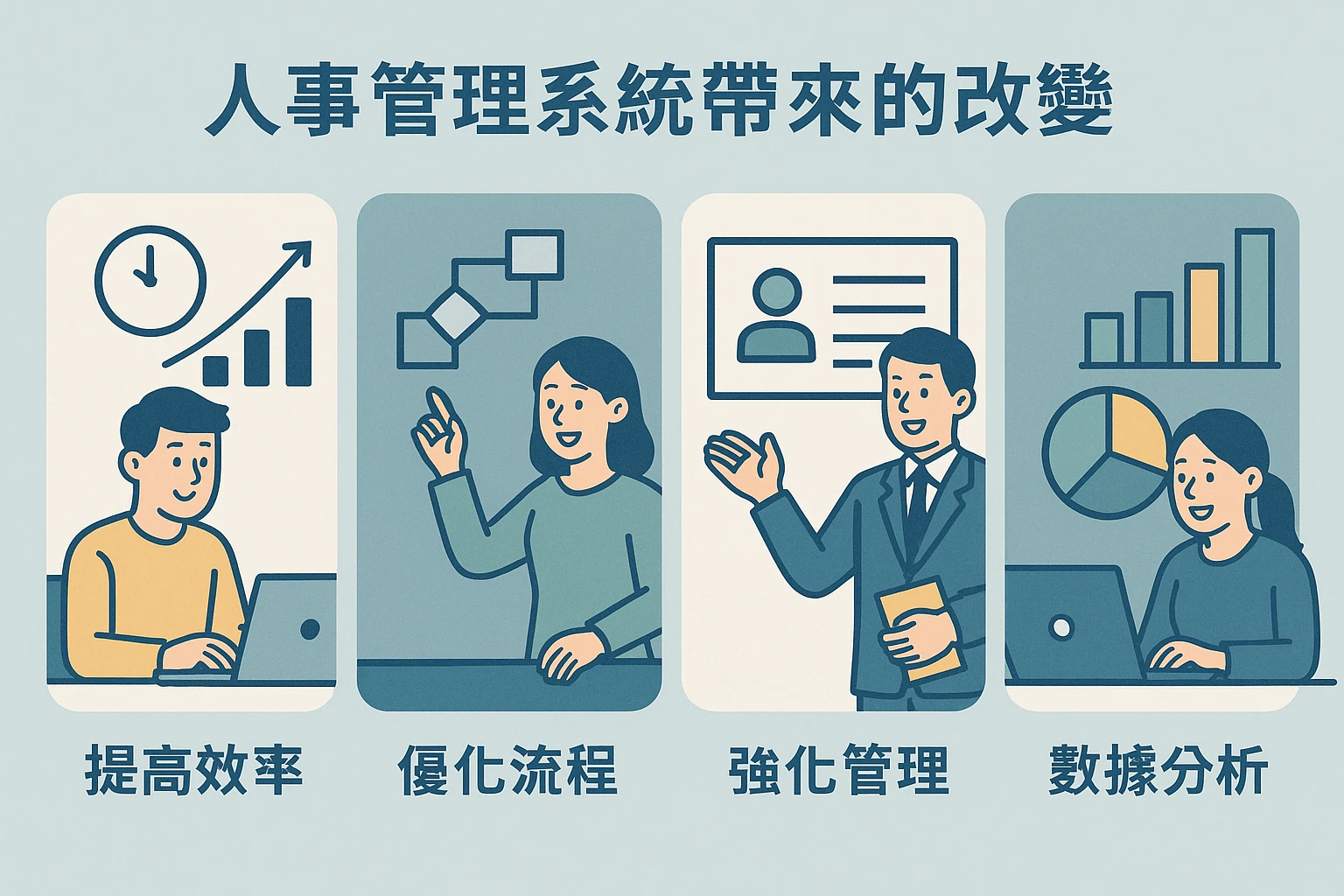人事管理系统带来的改变