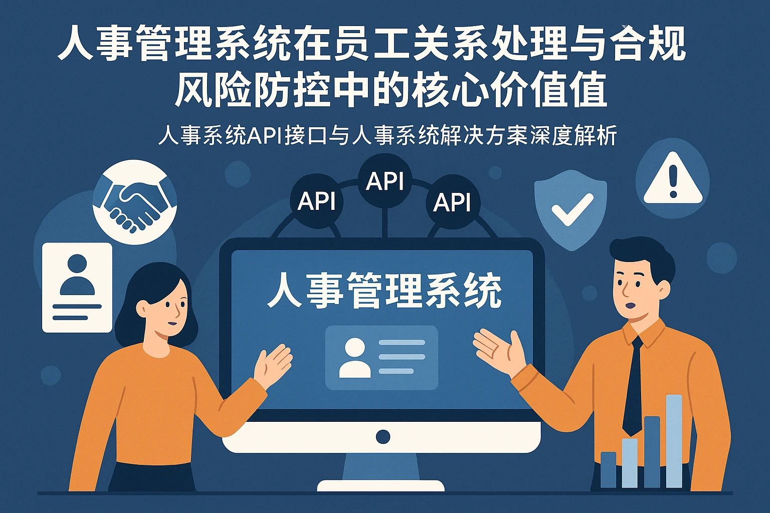 人事管理系统在员工关系处理与合规风险防控中的核心价值——人事系统API接口与人事系统解决方案深度解析