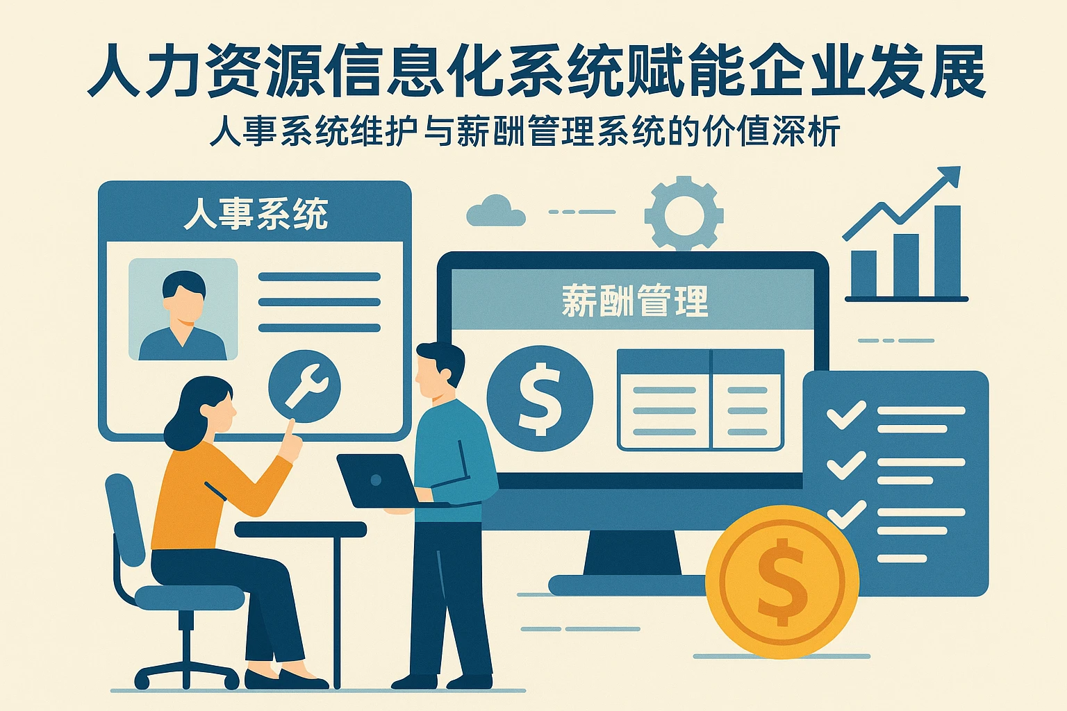 人力资源信息化系统赋能企业发展：人事系统维护与薪酬管理系统的价值深析