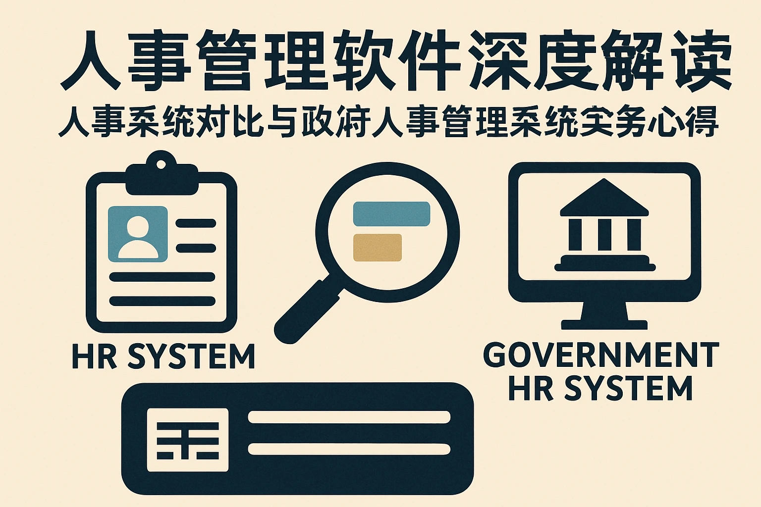 人事管理软件深度解读：人事系统对比与政府人事管理系统实务心得