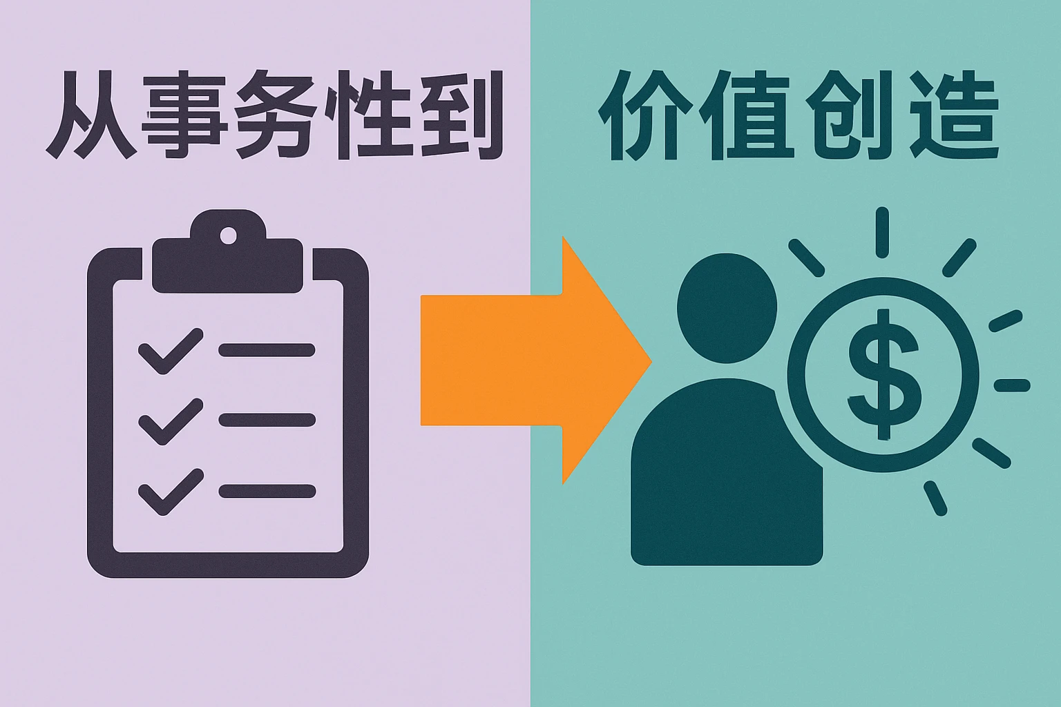 从事务性到价值创造