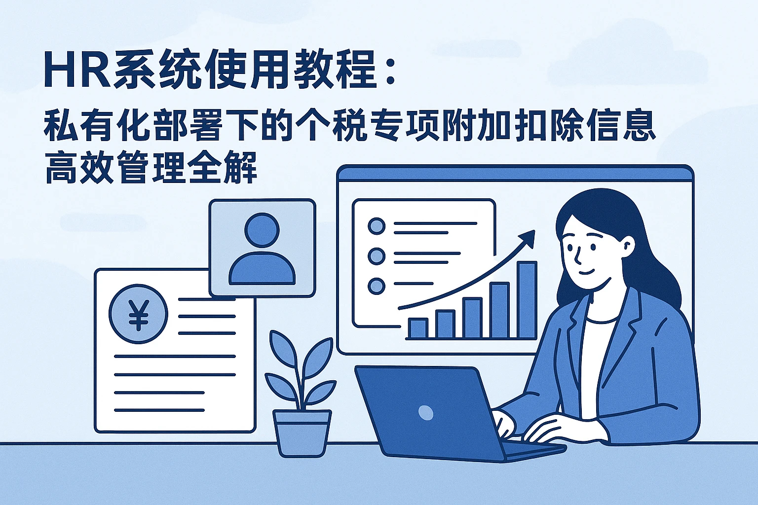 HR系统人事系统使用教程：私有化部署下的个税专项附加扣除信息高效管理全解