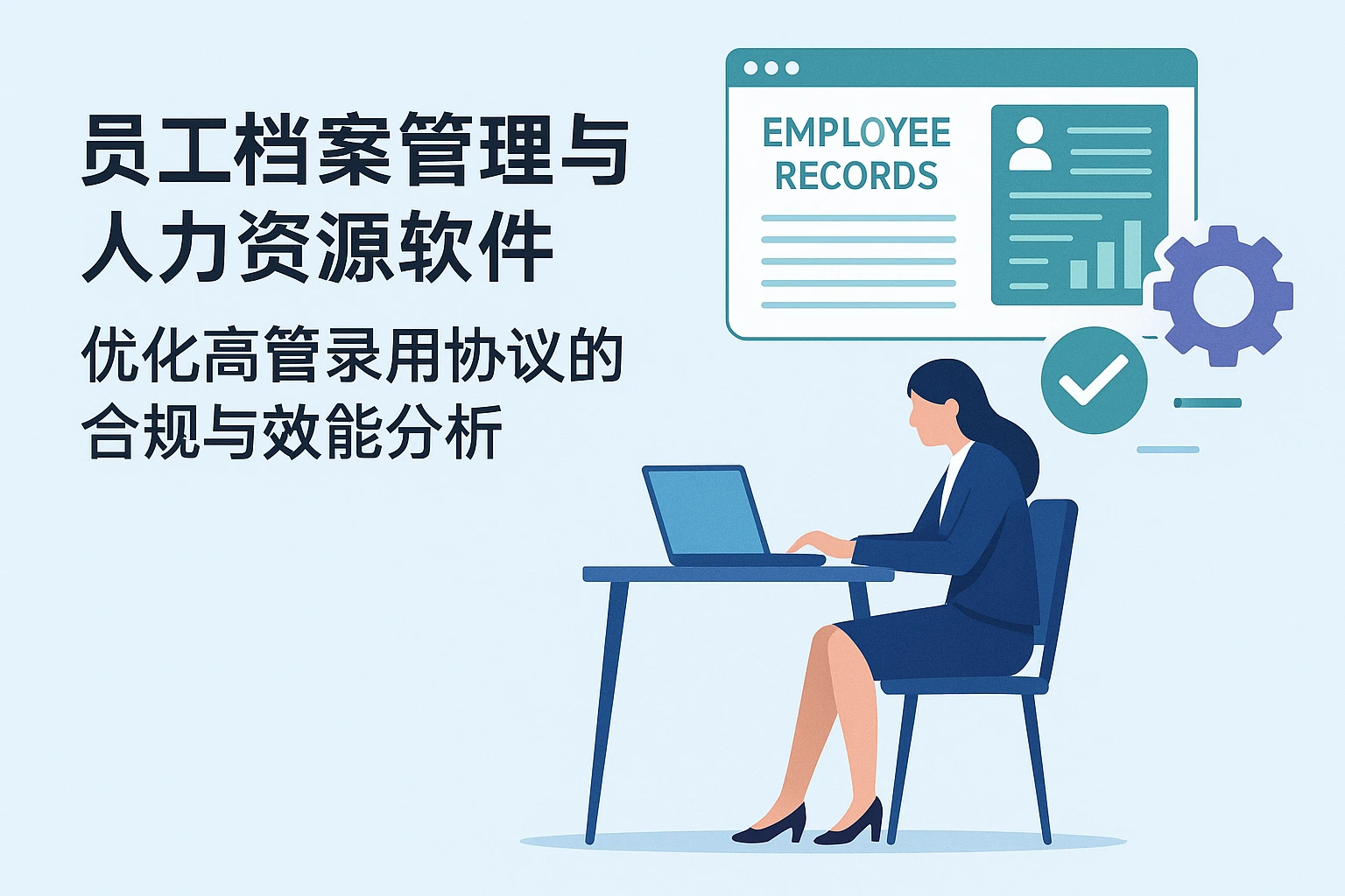 员工档案管理与人力资源软件：优化高管录用协议的合规与效能分析