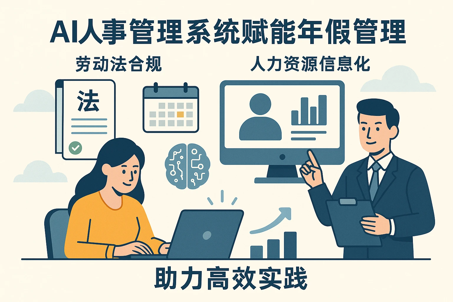 AI人事管理系统赋能年假管理：劳动法合规、人力资源信息化系统助力高效实践
