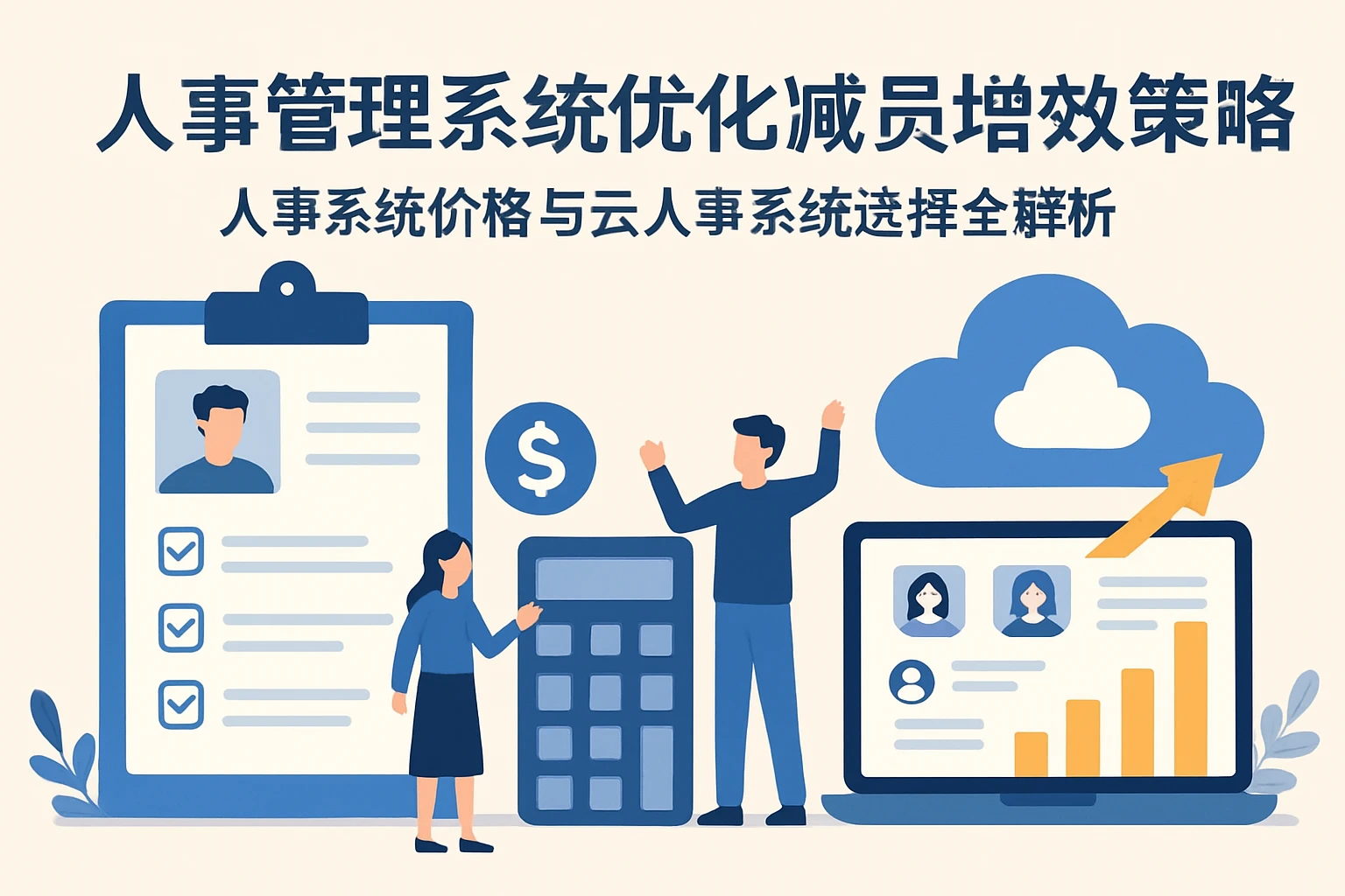 人事管理系统优化减员增效策略——人事系统价格与云人事系统选择全解析