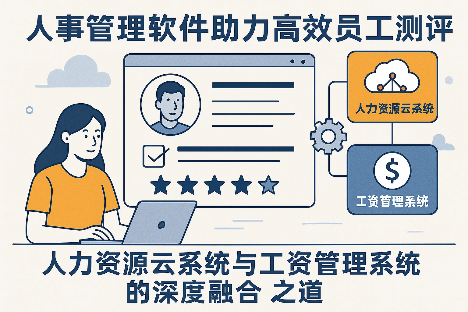 人事管理软件助力高效员工测评——人力资源云系统与工资管理系统的深度融合之道