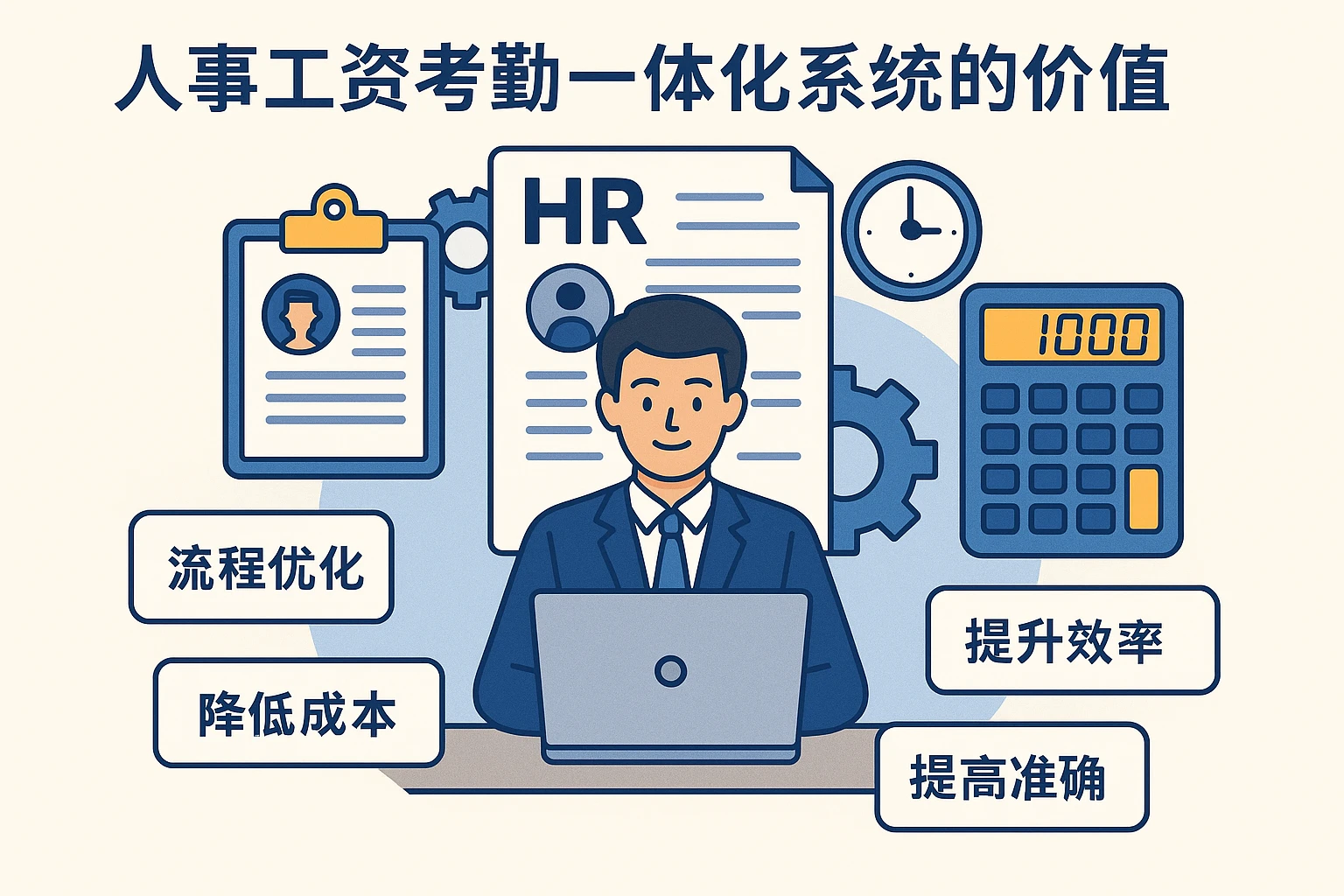 人事工资考勤一体化系统的价值