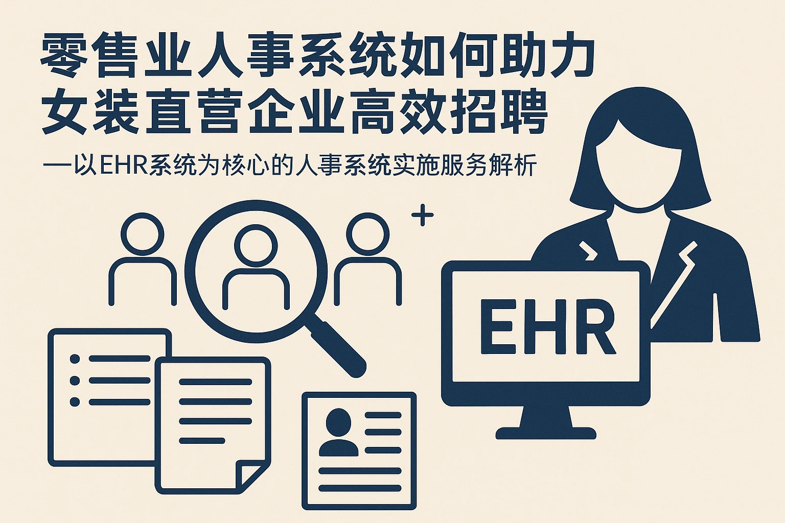 零售业人事系统如何助力女装直营企业高效招聘——以EHR系统为核心的人事系统实施服务解析