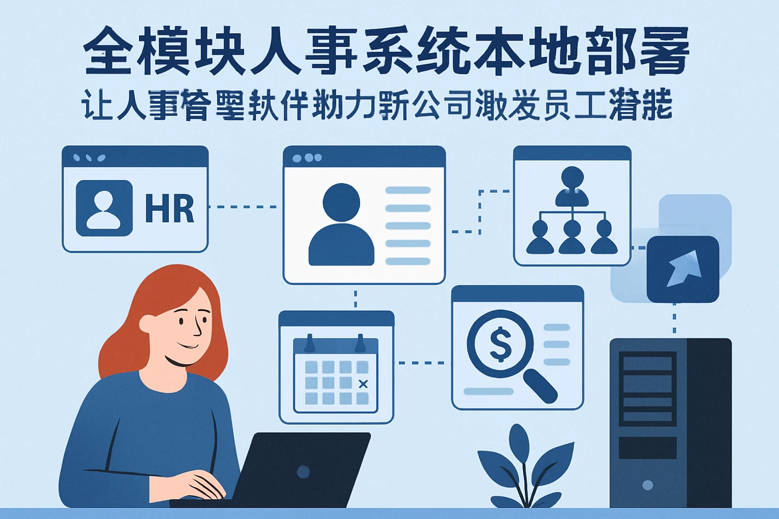 全模块人事系统本地部署，让人事管理软件助力新公司激发员工潜能