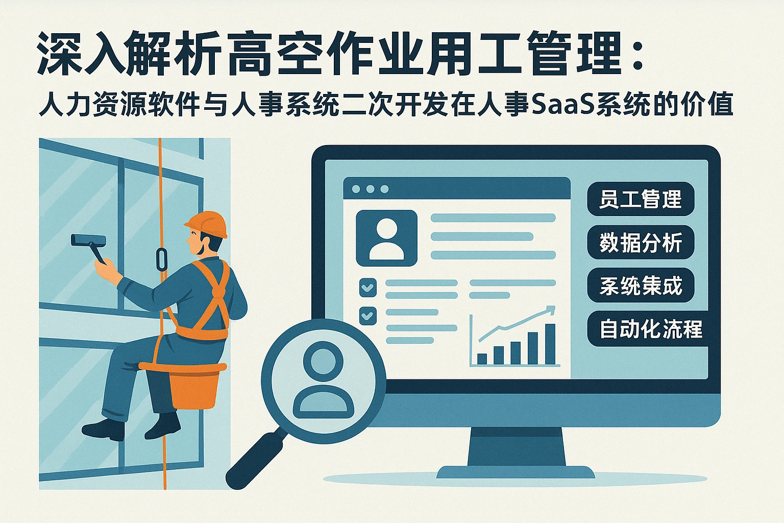 深入解析高空作业用工管理：人力资源软件与人事系统二次开发在人事SaaS系统中的价值