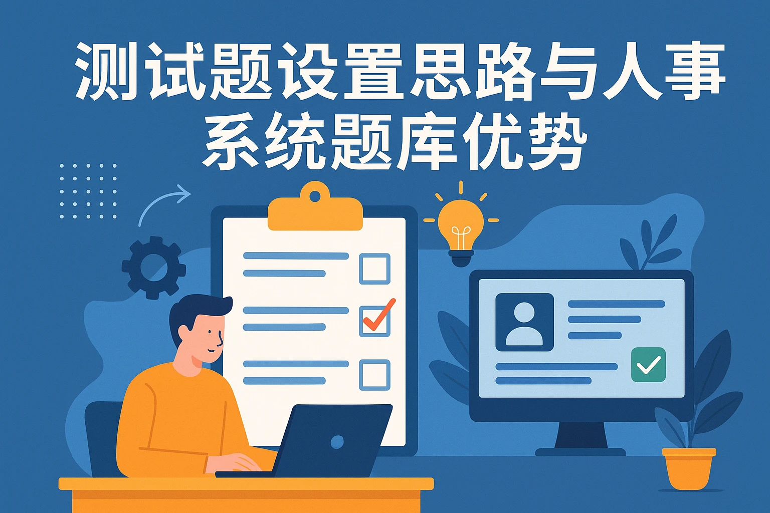 测试题设置思路与人事系统题库优势