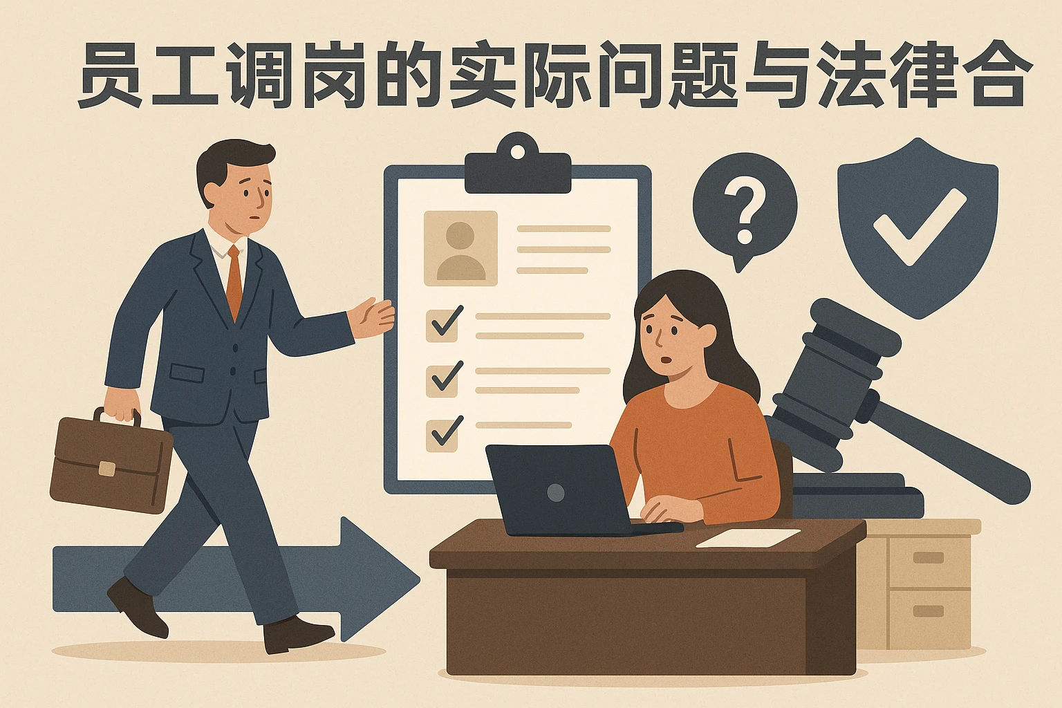 员工调岗的实际问题与法律合规