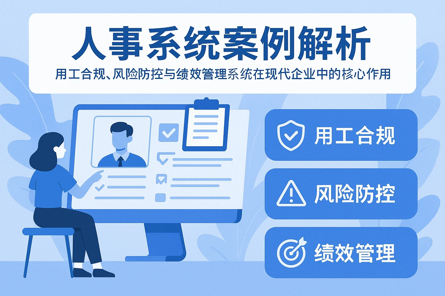 人事系统案例解析：用工合规、风险防控与绩效管理系统在现代企业中的核心作用