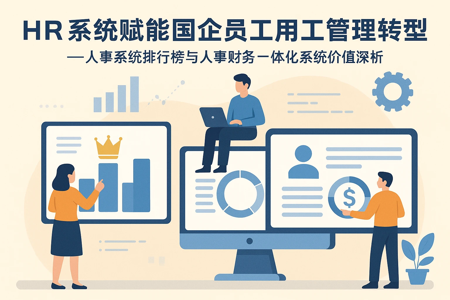HR系统赋能国企员工用工管理转型 —— 人事系统排行榜与人事财务一体化系统价值深析