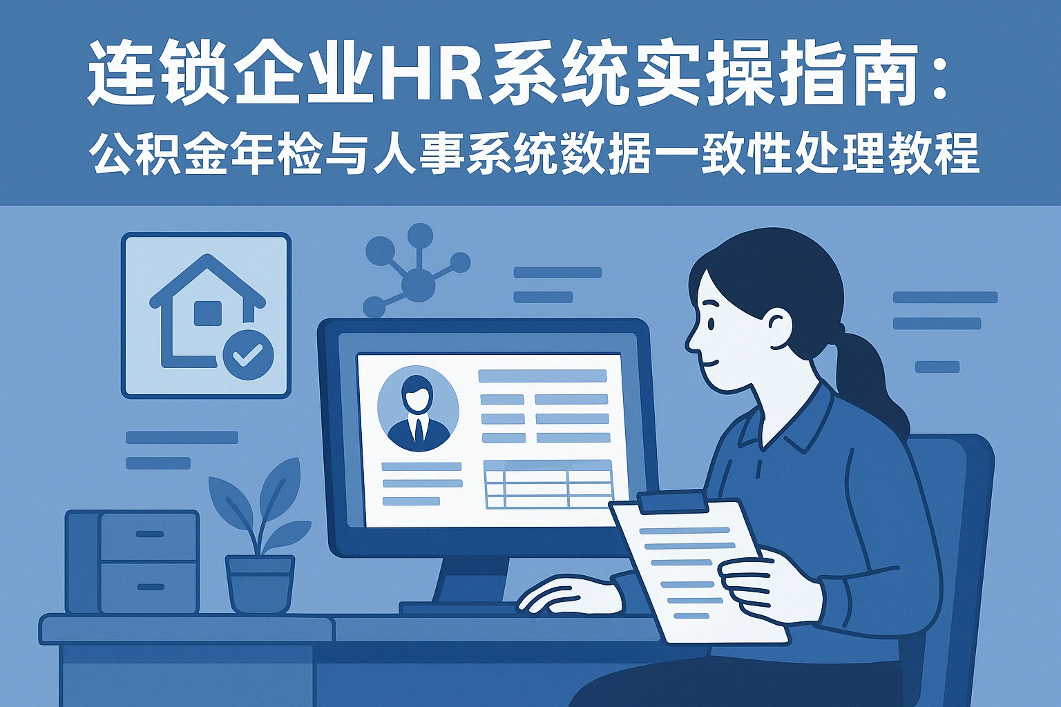 连锁企业HR系统实操指南：公积金年检与人事系统数据一致性处理教程