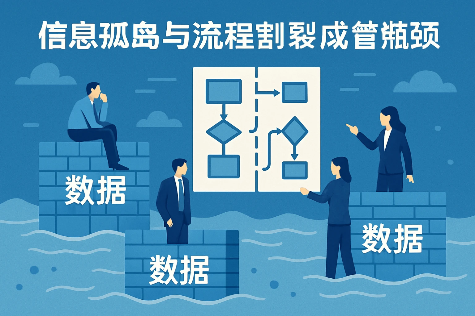 信息孤岛与流程割裂成为管理瓶颈