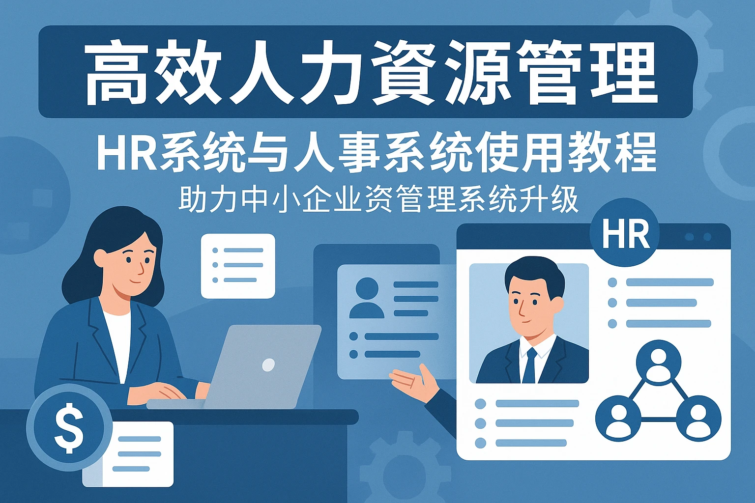 高效人力资源管理：HR系统与人事系统使用教程，助力中小企业工资管理系统升级