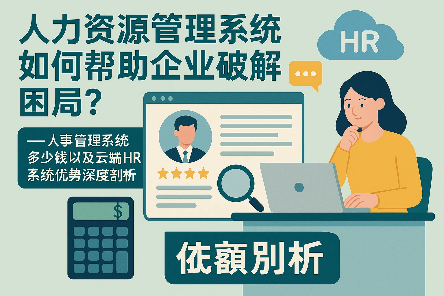 人力资源管理系统如何帮助企业破解招聘困局？——人事管理系统多少钱以及云端HR系统优势深度剖析