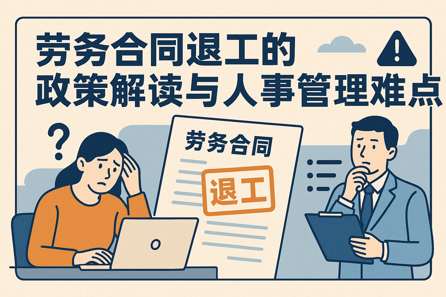 劳务合同退工的政策解读与人事管理难点