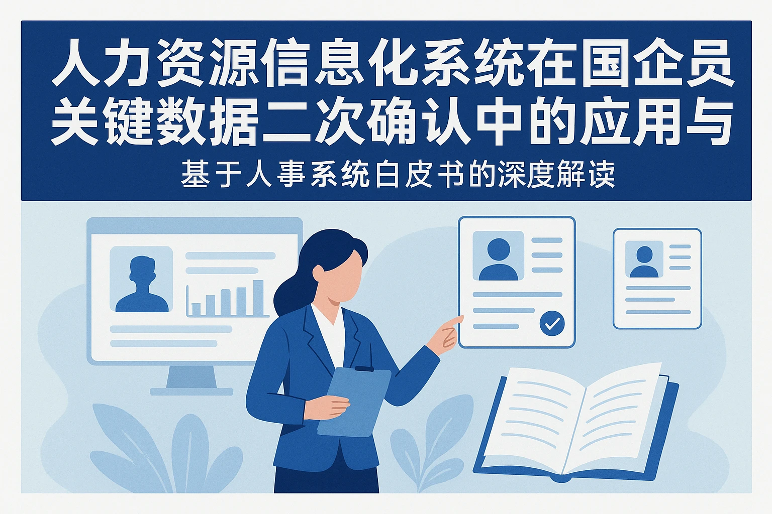 人力资源信息化系统在国企员工关键数据二次确认中的应用与创新——基于人事系统白皮书的深度解读