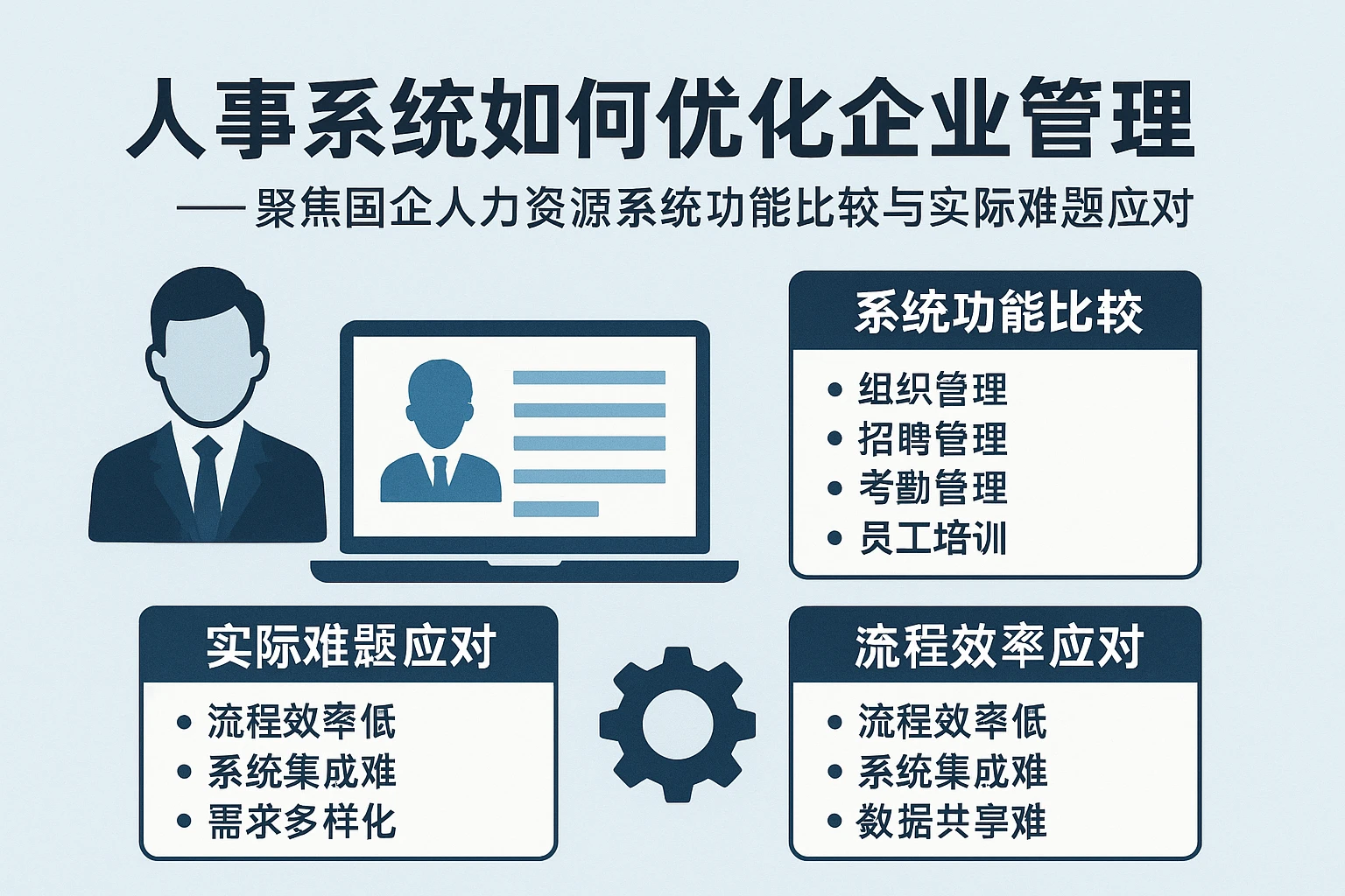 人事系统如何优化企业管理——聚焦国企人力资源系统功能比较与实际难题应对