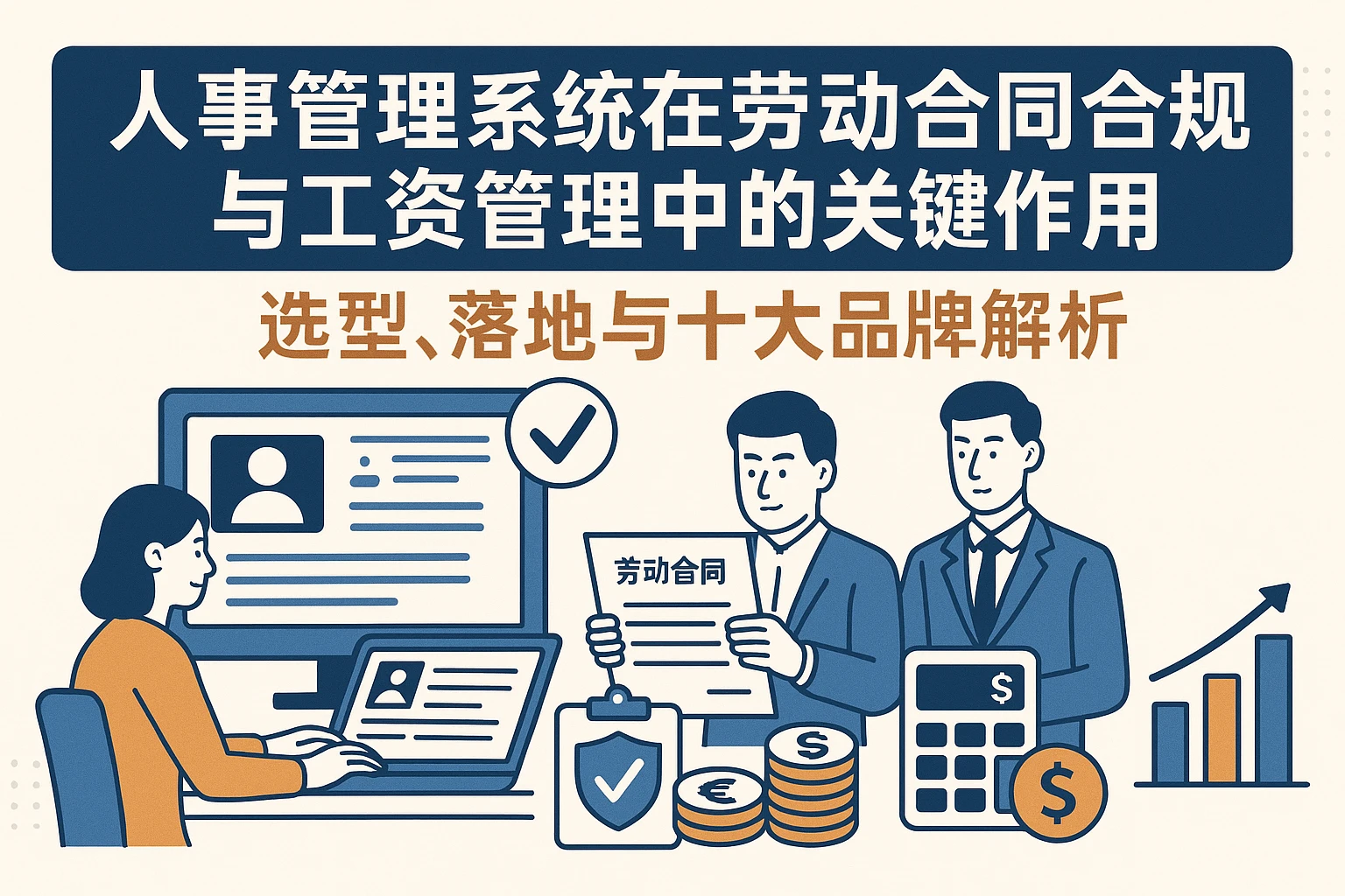 人事管理系统在劳动合同合规与工资管理中的关键作用——选型、落地与十大品牌解析