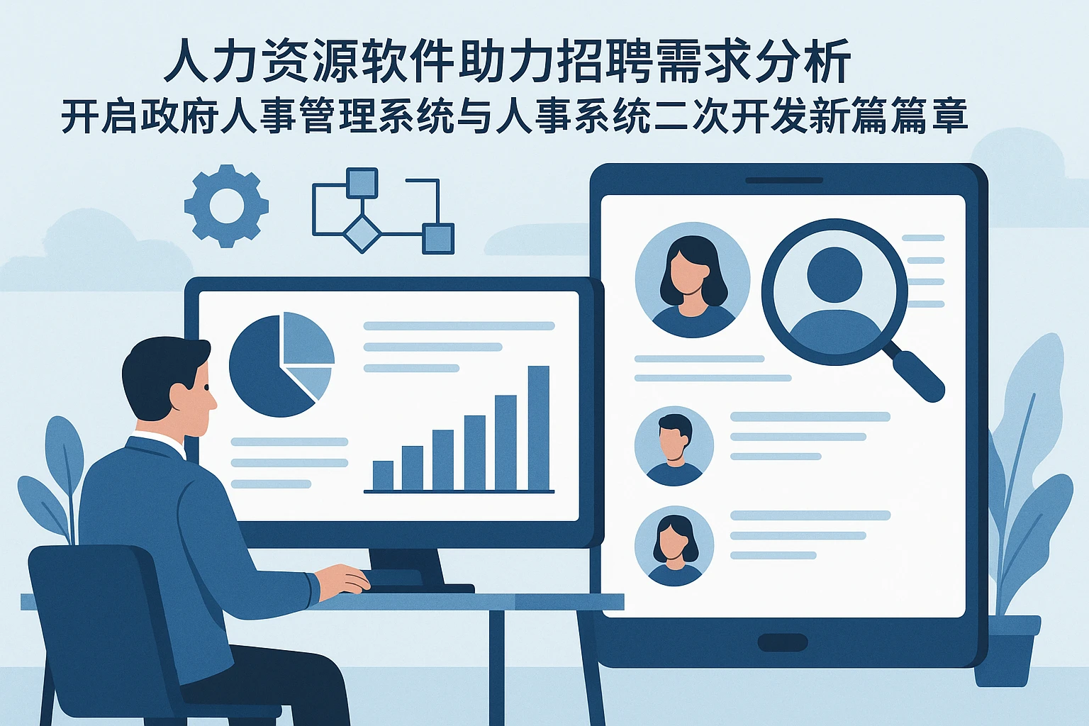 人力资源软件助力招聘需求分析，开启政府人事管理系统与人事系统二次开发新篇章