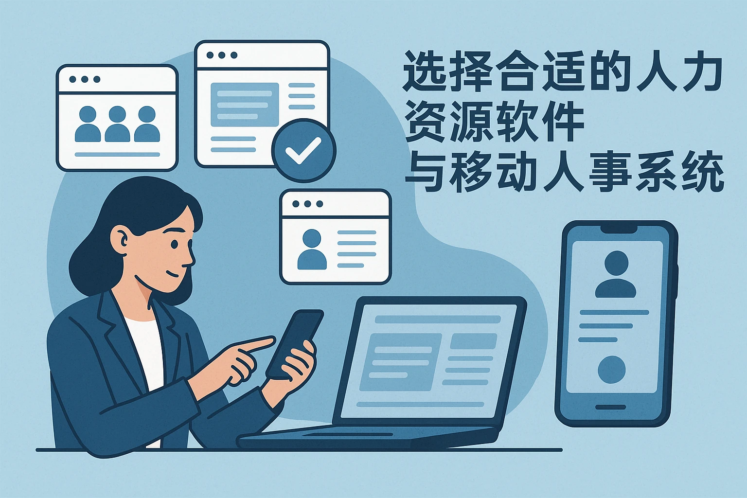 选择合适的人力资源软件与移动人事系统
