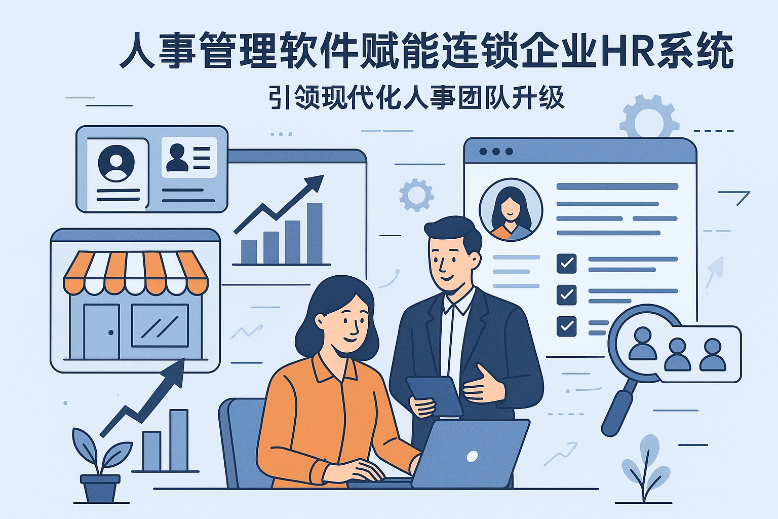 人事管理软件赋能连锁企业HR系统，引领现代化人事团队升级