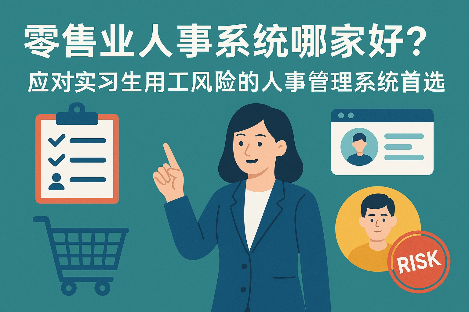 零售业人事系统哪家好？应对实习生用工风险的人事管理系统首选指南