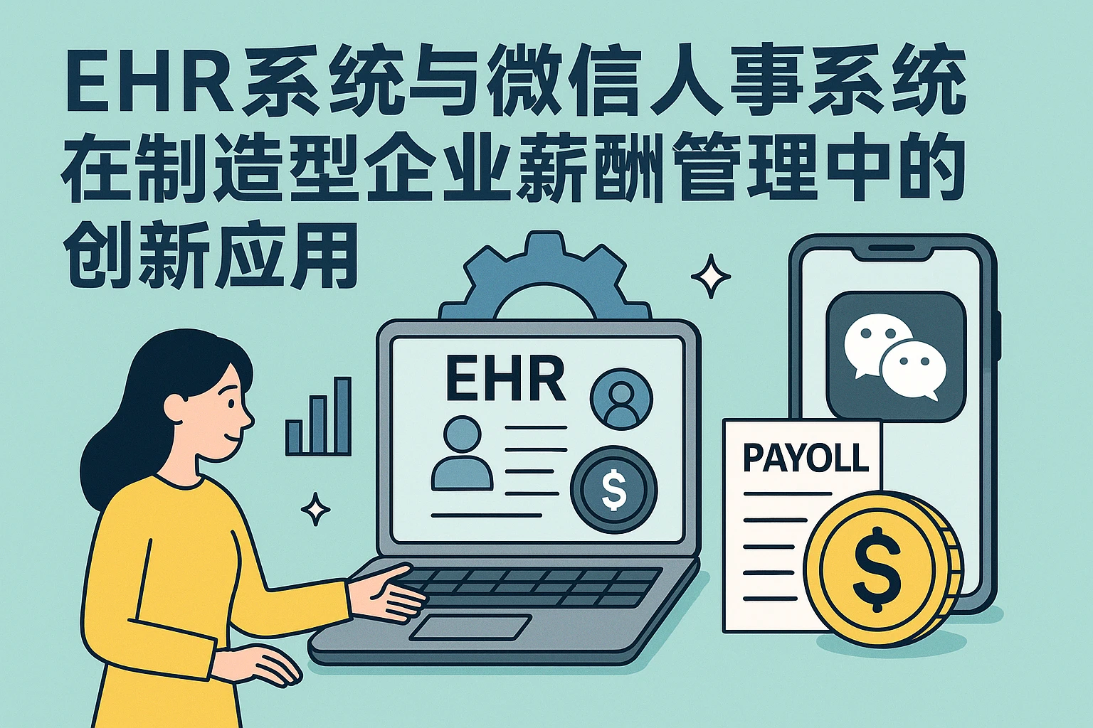 EHR系统与微信人事系统在制造型企业薪酬管理中的创新应用